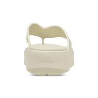 Sandália crocs getaway groove platform flip sandstone - 7