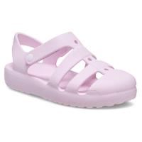Sandália crocs classic fisherman k pink milk - 2