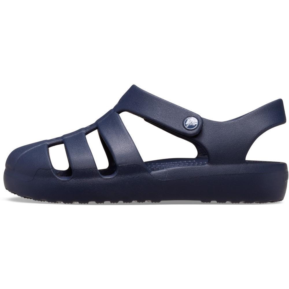Sandália crocs classic fisherman t navy - 3