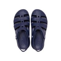 Sandália crocs classic fisherman t navy - 5