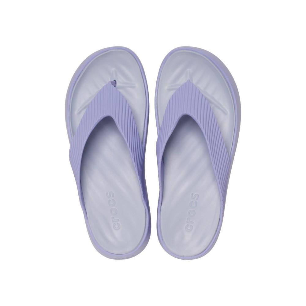 Sandália crocs getaway groove platform flip mystic purple - 5