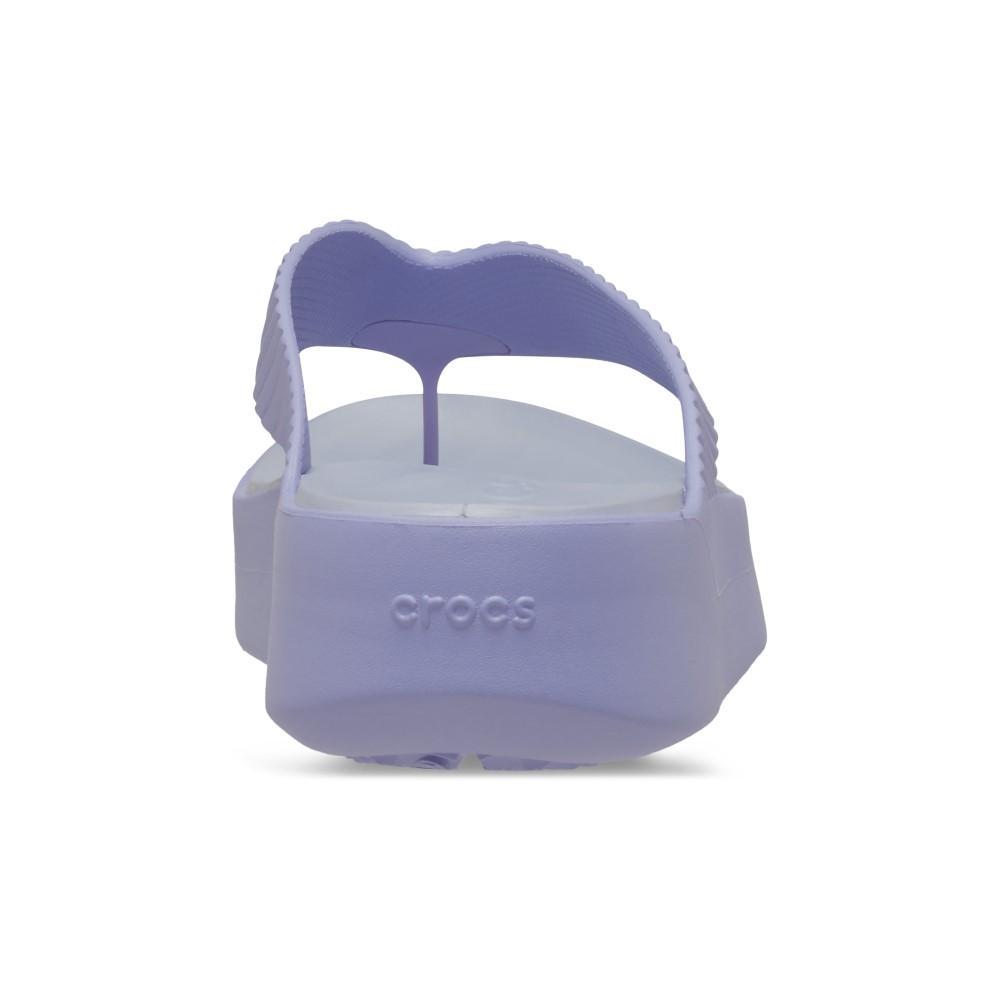 Sandália crocs getaway groove platform flip mystic purple - 7