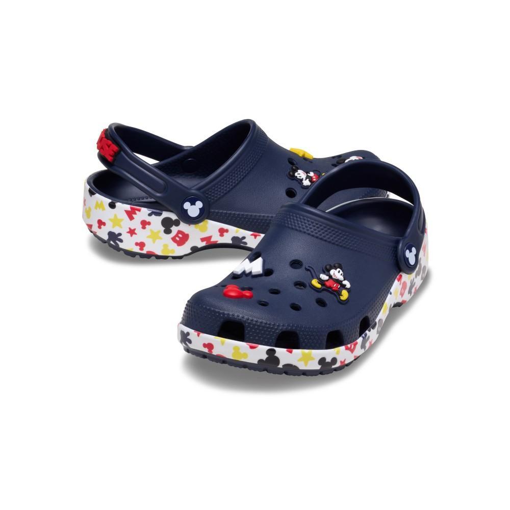 Sandália crocs mickey and friends classic clog k multi - 4