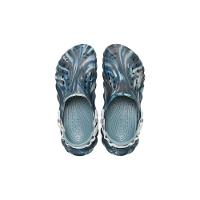 Sandália crocs echo marbled clog black sand/multi - 5