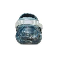 Sandália crocs echo marbled clog black sand/multi - 7