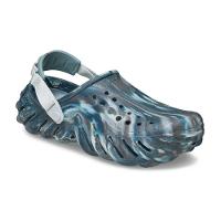 Sandália crocs echo marbled clog black sand/multi - 2