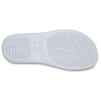 Sandália Crocs Getaway Metallic Platform Toe Loop
 SILVER - 6