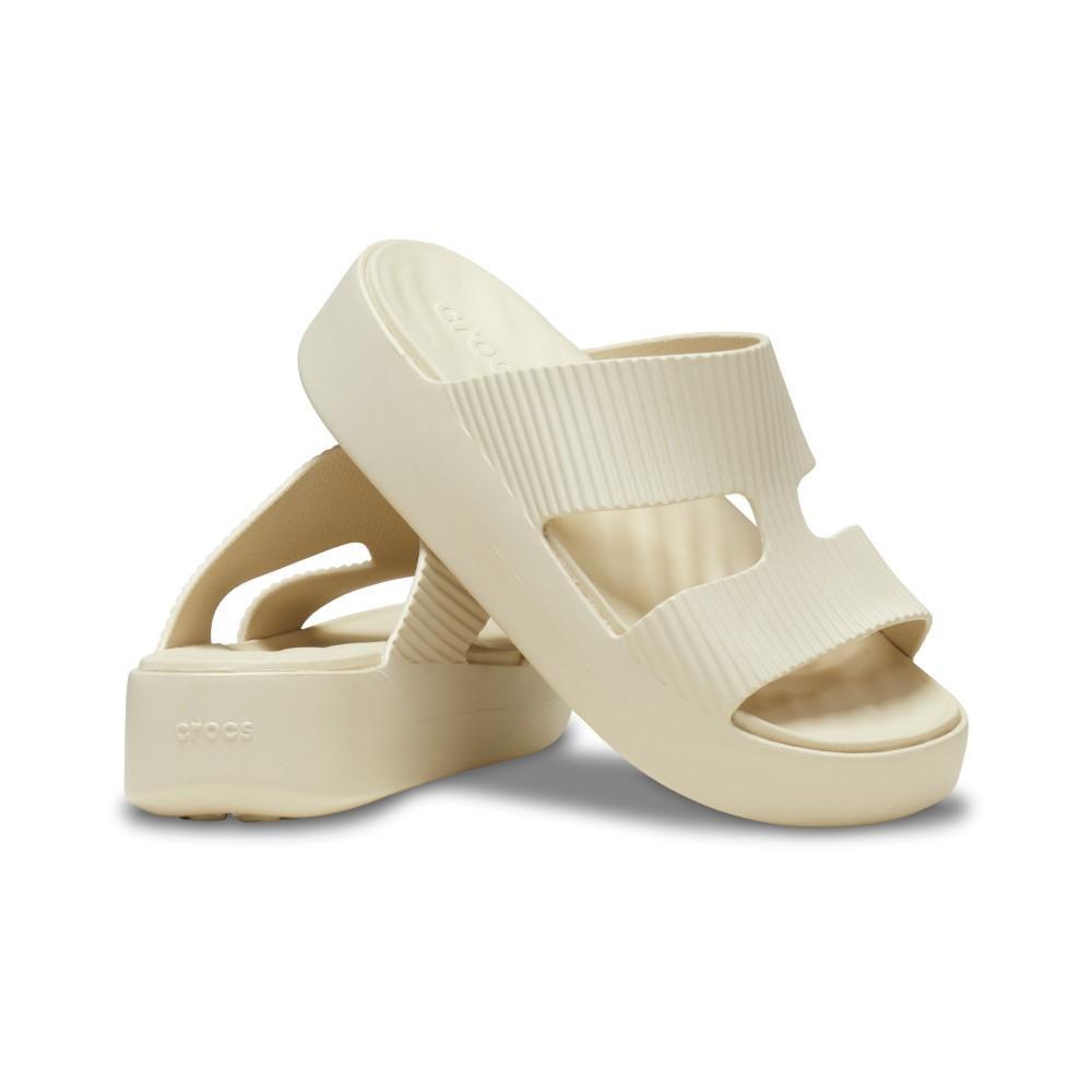 Sandália Crocs Getaway Groove Platform H-Strap Sandstone - 4