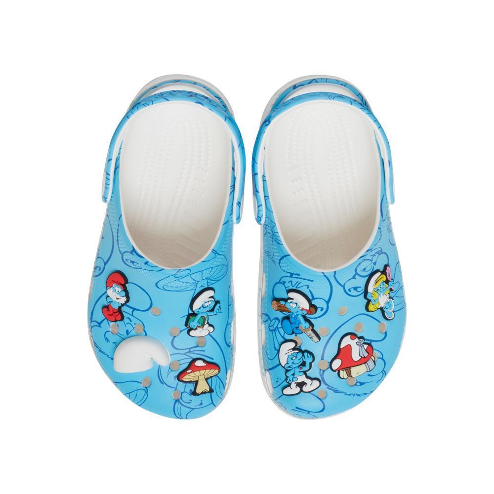 Sandália crocs smurfs classic clog k multi - 5