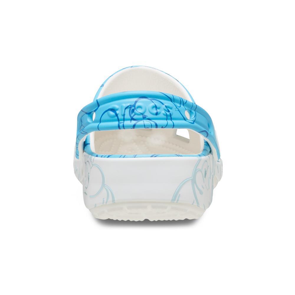 Sandália crocs smurfs classic clog k multi - 7