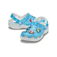 Sandália crocs smurfs classic clog k multi