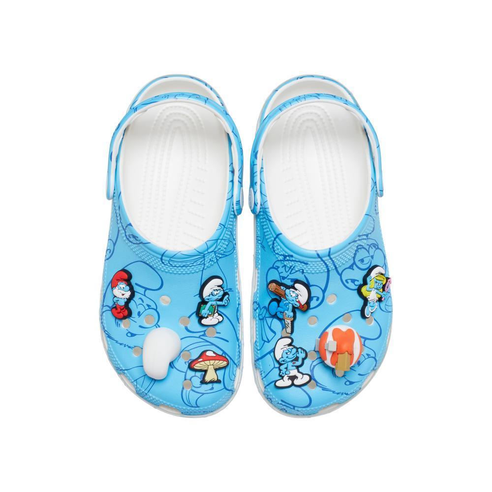 Sandália crocs smurfs classic clog  multi - 5
