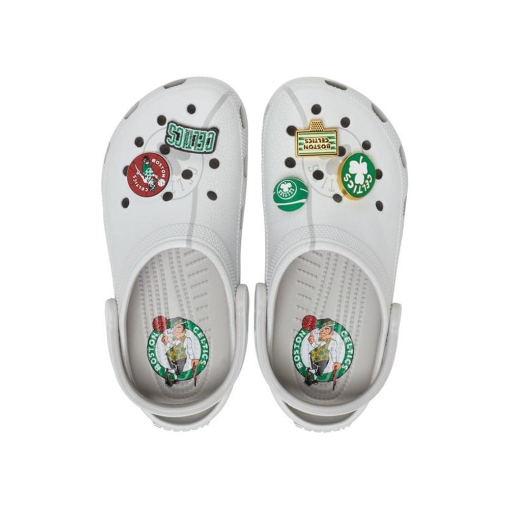 Sandália crocs nba celtics elevated classic clog multi - 5