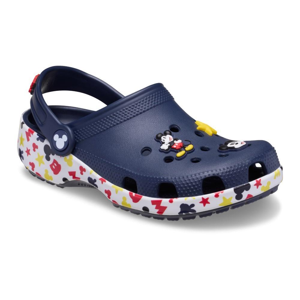 Sandália crocs mickey and friends classic clog t multi - 2