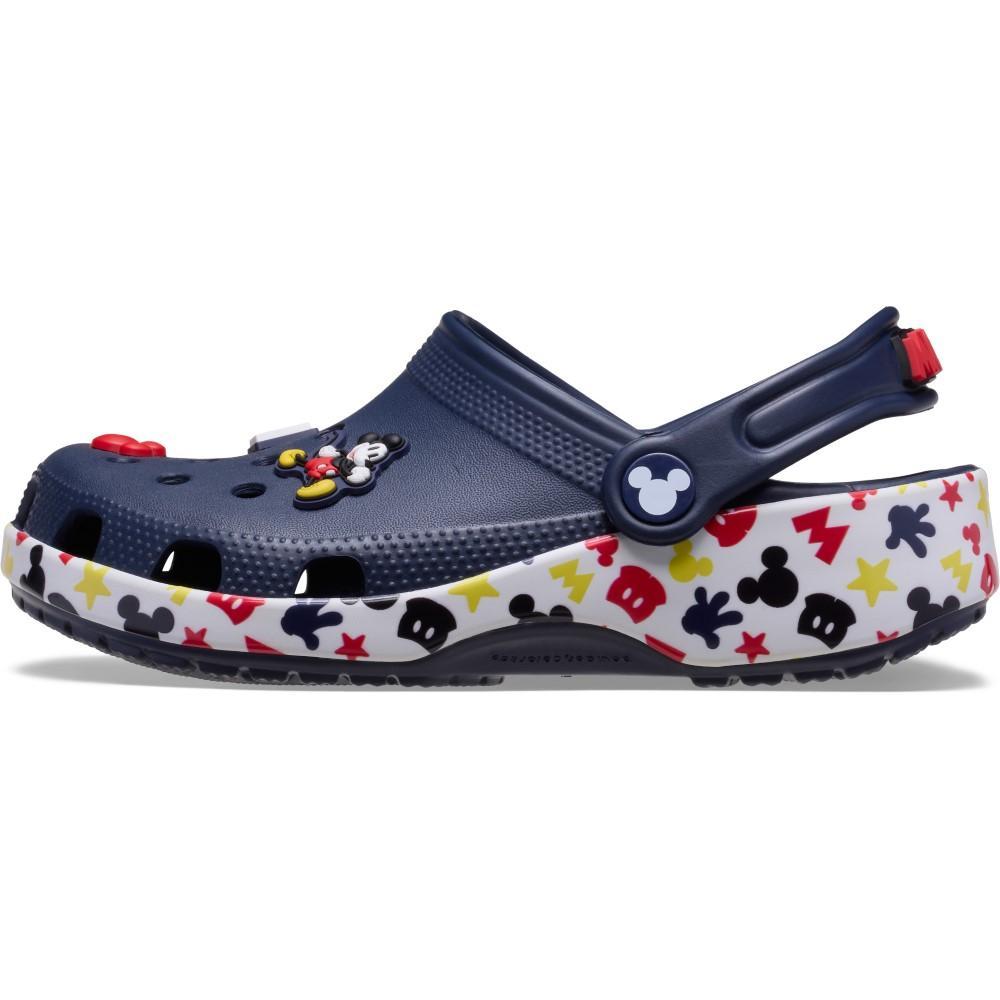 Sandália crocs mickey and friends classic clog t multi - 3