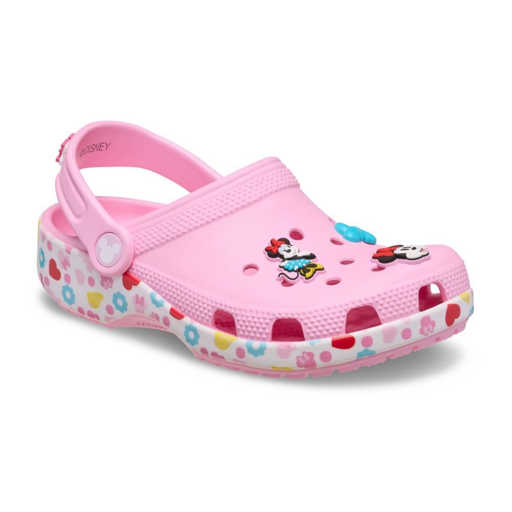 Sandália crocs mickey and friends minnie classic clog k multi - 2