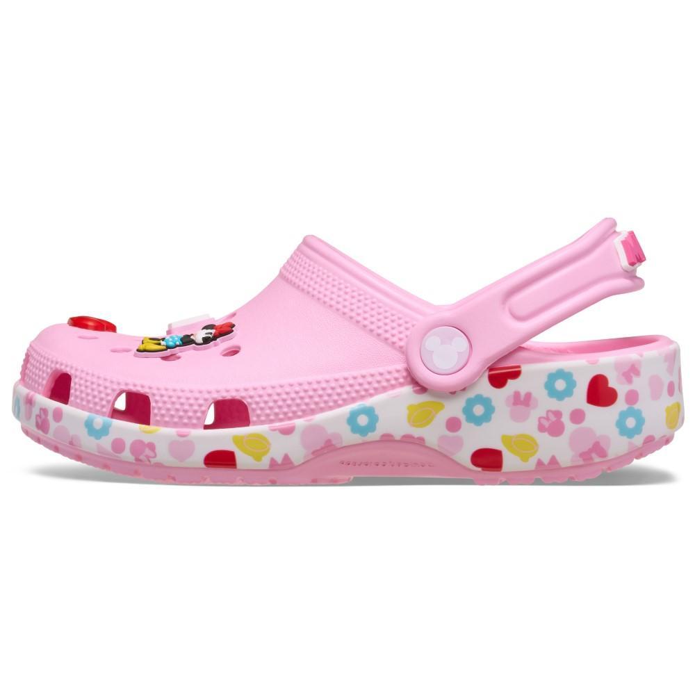 Sandália crocs mickey and friends minnie classic clog k multi - 3