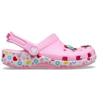 Sandália crocs mickey and friends minnie classic clog k multi - 1