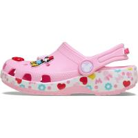 Sandália crocs mickey and friends minnie classic clog t multi - 3