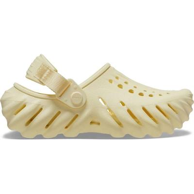 Sandália Crocs Echo Clog K BUTTERCREAM