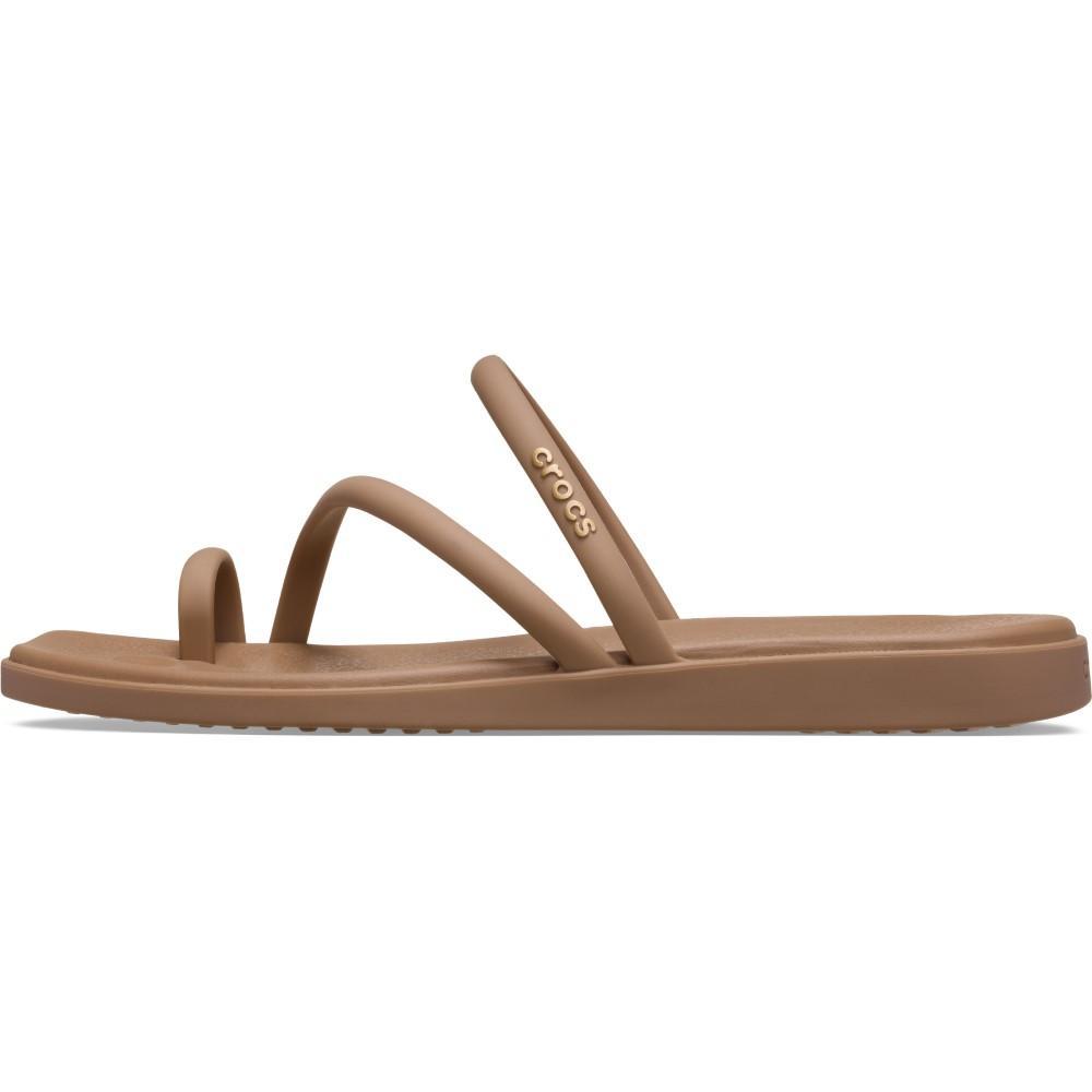 Sandália Crocs Miami Toe Loop Milk Chocolate - 3