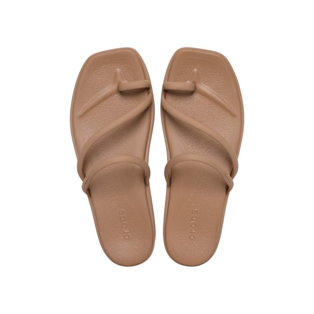 Sandália Crocs Miami Toe Loop Milk Chocolate - 5