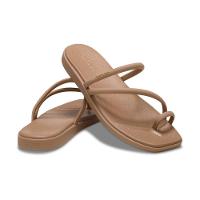 Sandália Crocs Miami Toe Loop Milk Chocolate