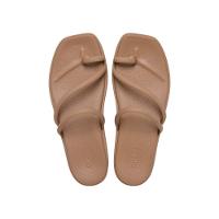 Sandália Crocs Miami Toe Loop Milk Chocolate - 5