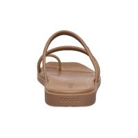 Sandália Crocs Miami Toe Loop Milk Chocolate - 7