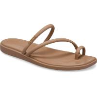 Sandália Crocs Miami Toe Loop Milk Chocolate - 2
