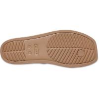 Sandália Crocs Miami Toe Loop Milk Chocolate - 6