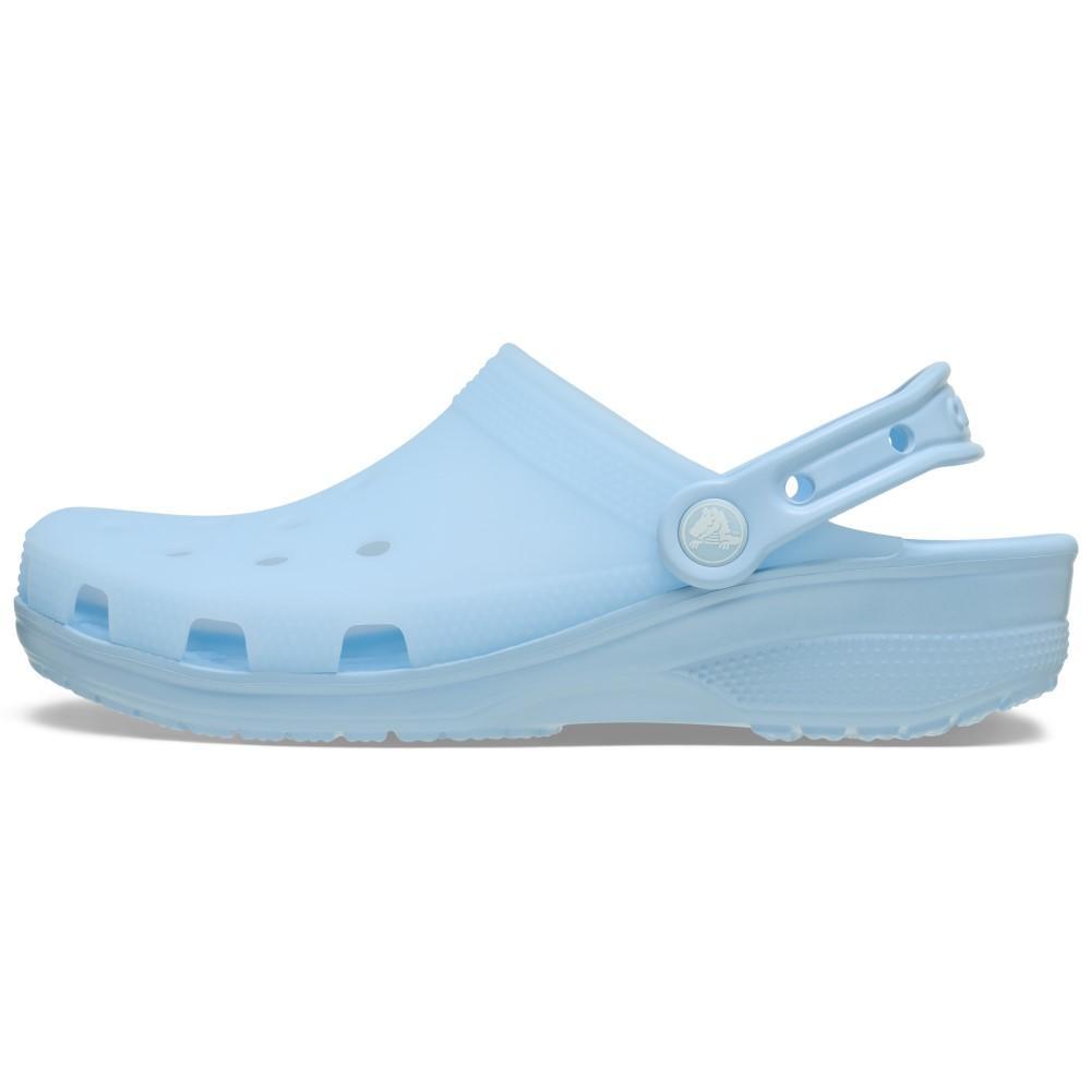 Sandália crocs classic frosted clog blue calcite - 3