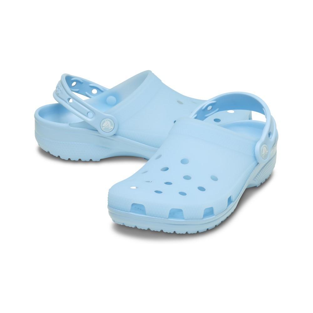 Sandália crocs classic frosted clog blue calcite - 4