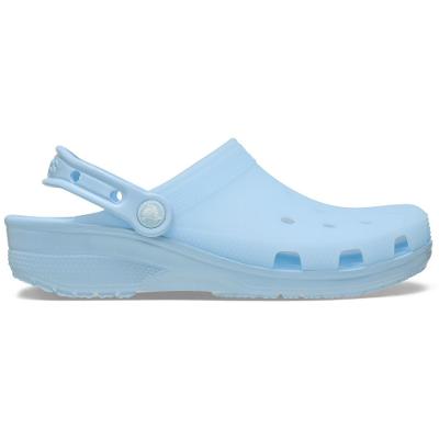 Sandália crocs classic frosted clog blue calcite