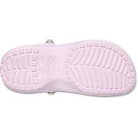 Sandália Crocs Classic Platform Pearl Clog Pink Milk - 6