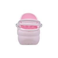 Sandália Crocs Classic Platform Pearl Clog Pink Milk - 7