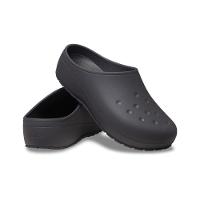 Sandália crocs classic quiet clog black sand