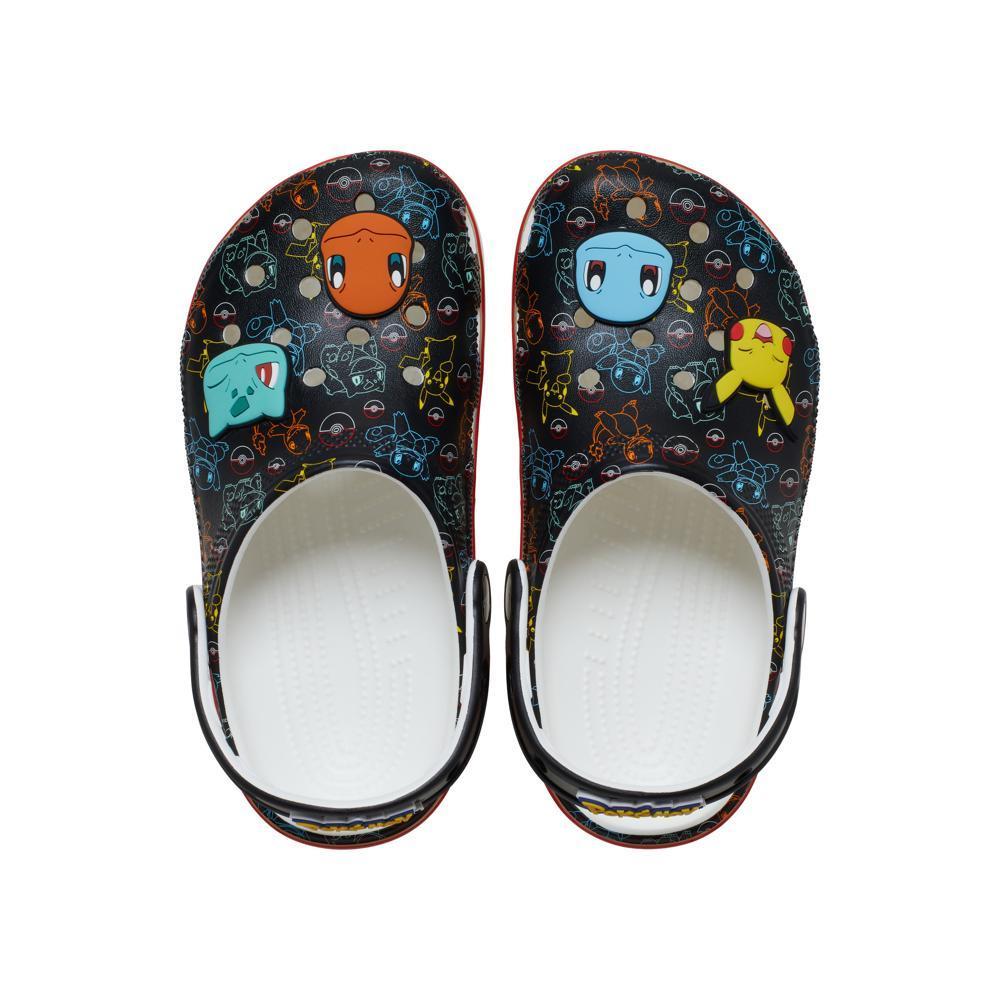 Sandália crocs classic pokémon print clog k multi - 6