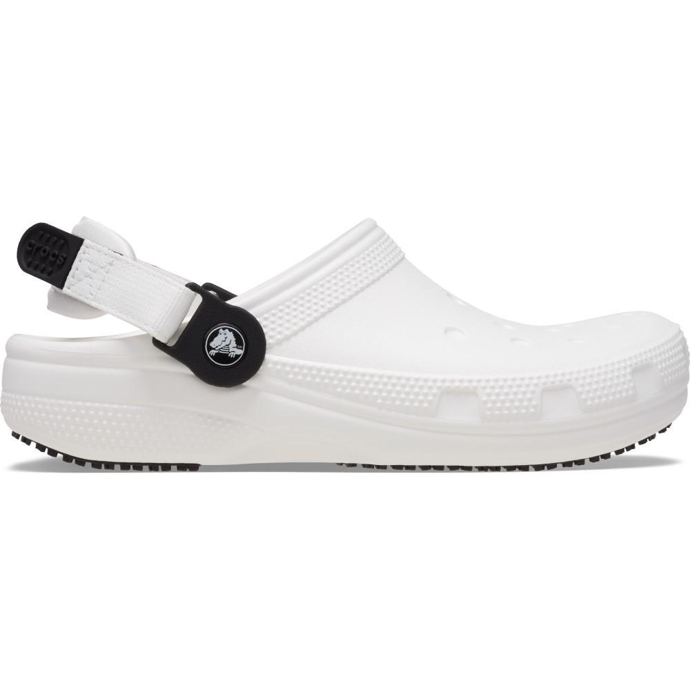 Sandália crocs classic work clog white - 1