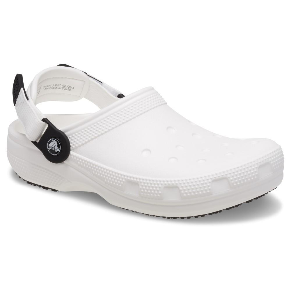 Sandália crocs classic work clog white - 2