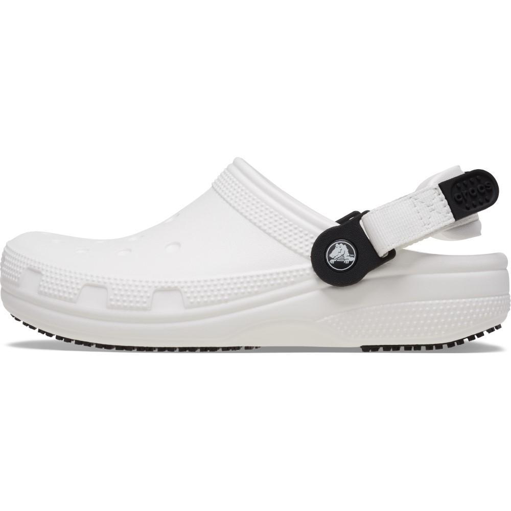 Sandália crocs classic work clog white - 3