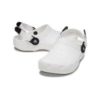 Sandália crocs classic work clog white
