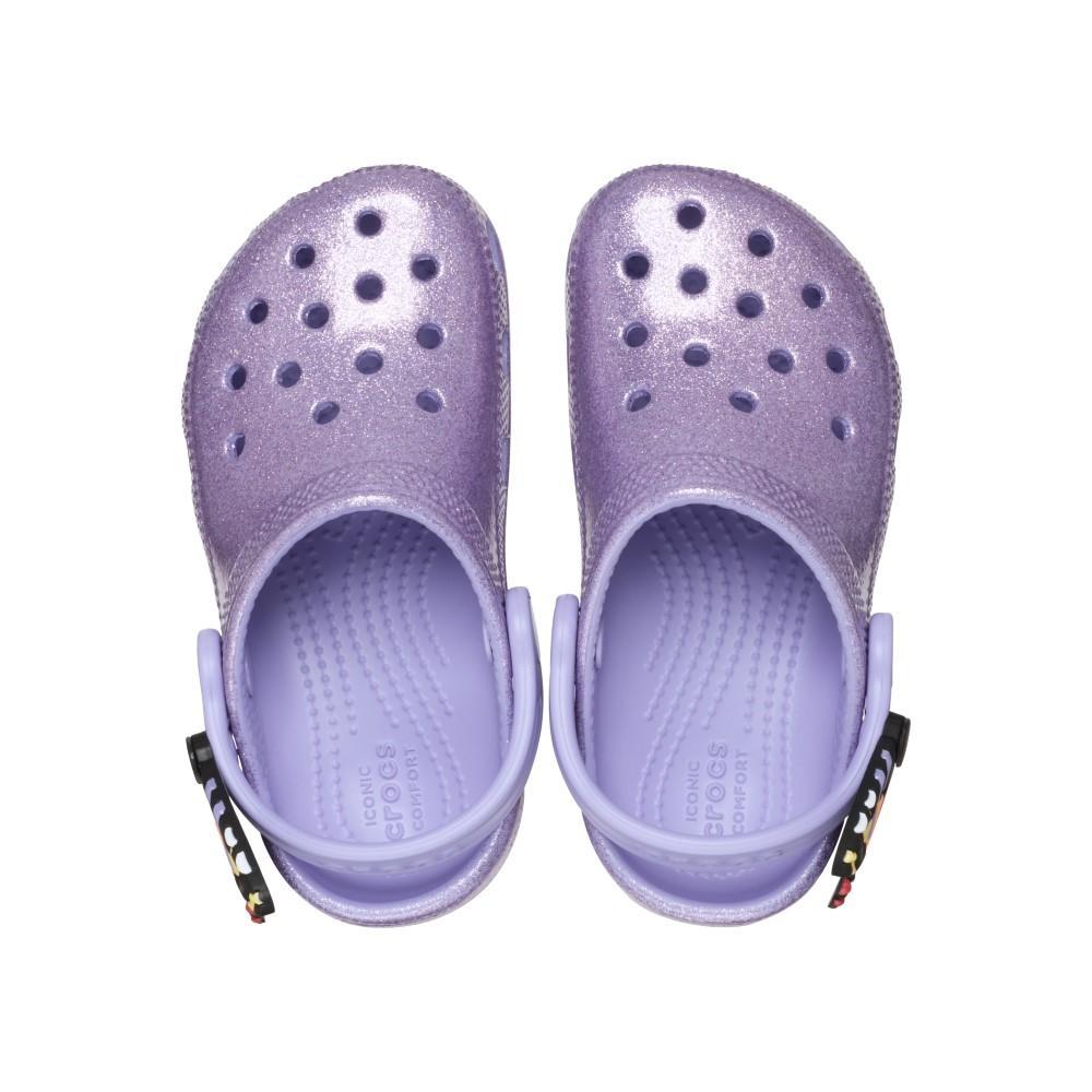 Sandália crocs classic i am butterfly clog t mystic purple - 5