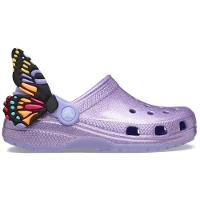 Sandália crocs classic i am butterfly clog t mystic purple - 1