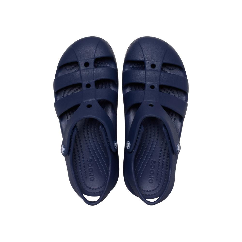 Sandália crocs classic fisherman k navy - 5