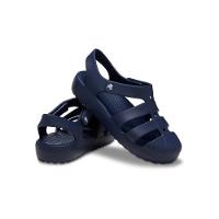 Sandália crocs classic fisherman k navy
