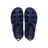 Sandália crocs classic fisherman k navy - 5