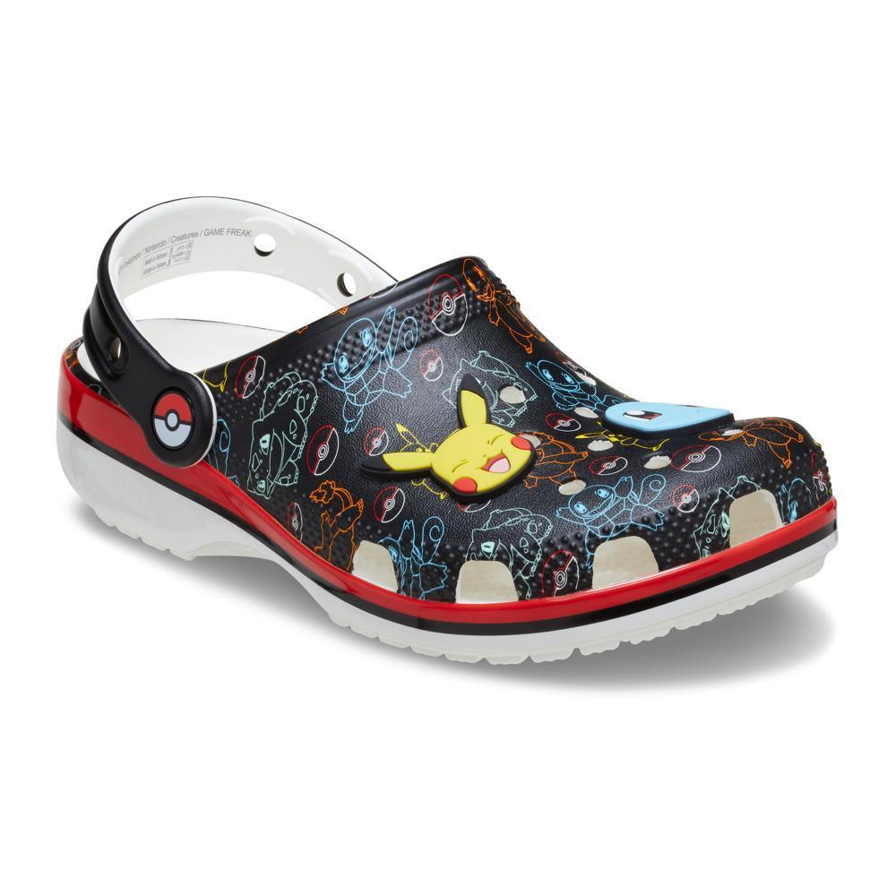 Sandália crocs classic pokémon print clog t multi - 2