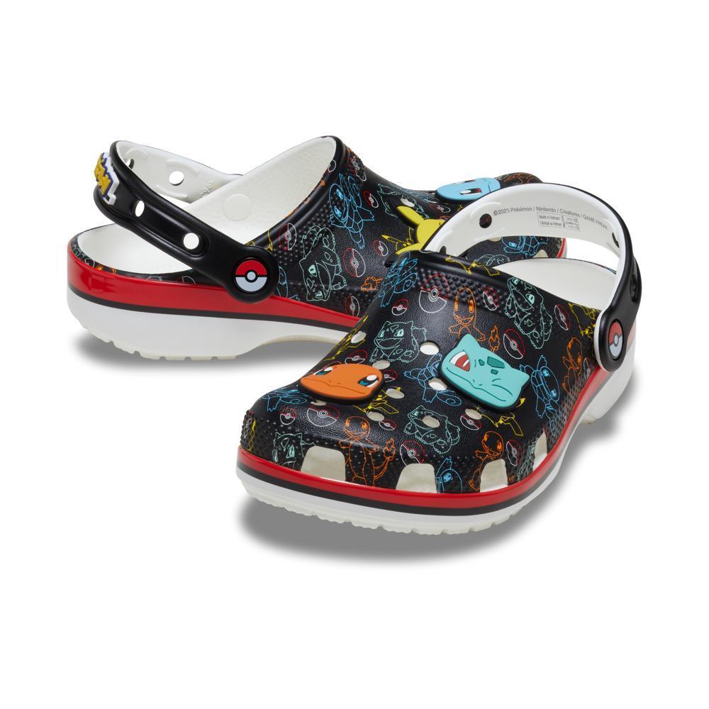 Sandália crocs classic pokémon print clog t multi - 4