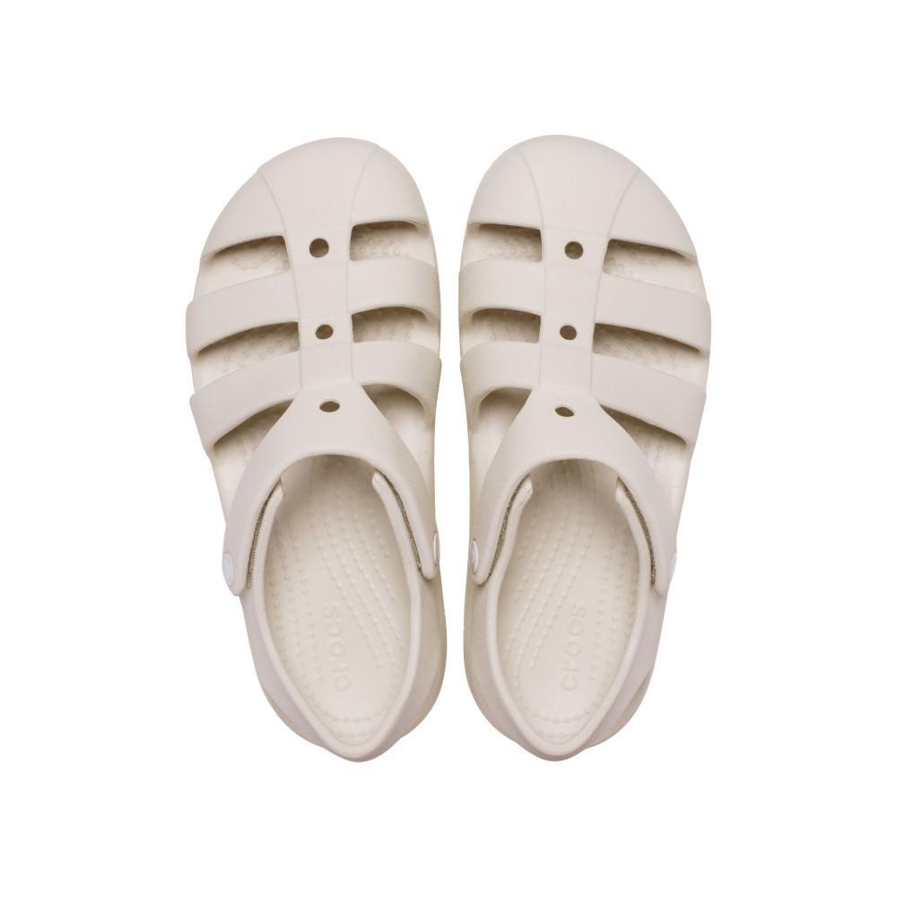 Sandália crocs classic fisherman k sandstone - 5